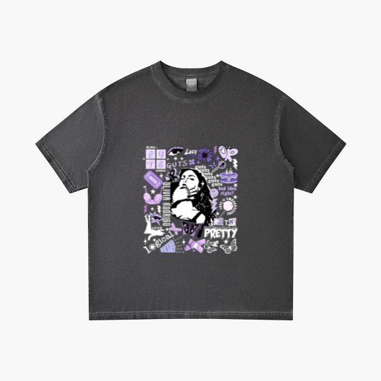 Discover Olivia Rodrigo Guts Gradient T Shirts, Guts Tour 2024 Gradient T Shirts