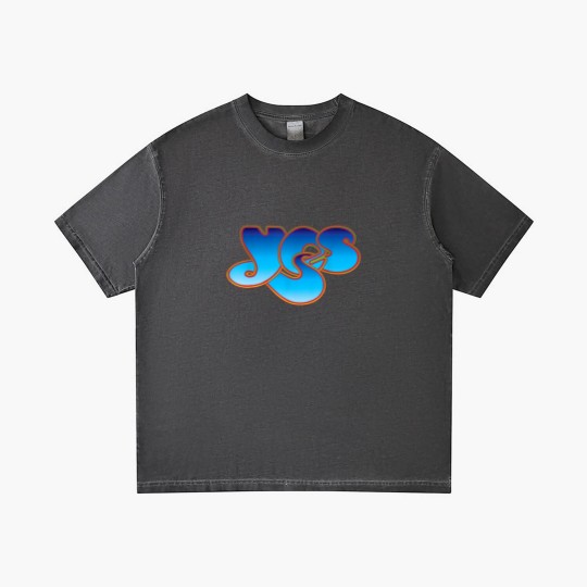 Discover Yes Classic Logo Gradient T Shirts