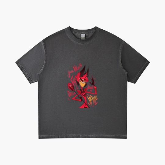 Discover Alastor Hazbin Hotel Gradient T Shirts, Angel Dust Charlie Hazbin Hotel Hazbin Hotel Gradient T Shirts