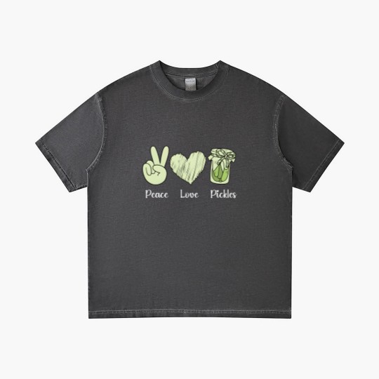 Discover Funny Pickle Gradient T Shirts, Peace Love Pickles Gradient T Shirts