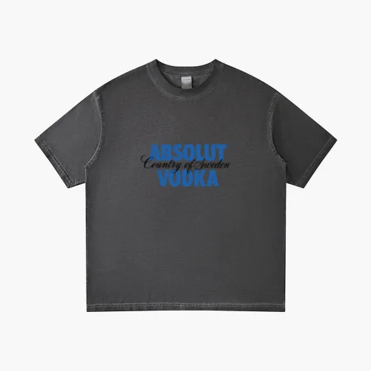 Discover Absolut Vodka Logo Gradient T Shirts