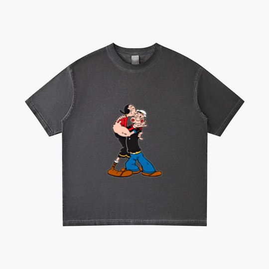Discover Popeye and Olive Active Gradient T Shirts