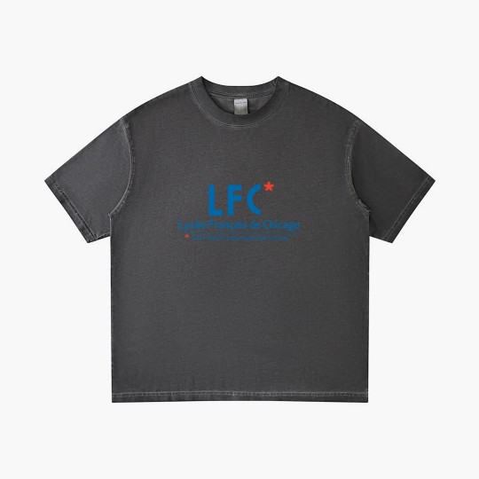 Discover Lycée Français de Chicago Gradient T Shirts