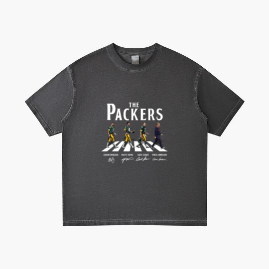 Discover The Packers Abbey Road Signature Gradient T Shirts
