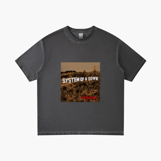Discover Toxicity SYSTEM OF DOWN Gradient T Shirts
