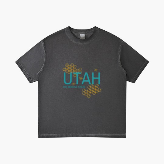 Discover Utah The Beehive State Bee - Utah - Gradient T Shirts