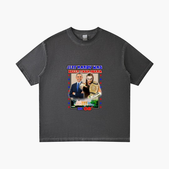 Discover Jeff Hardyy was Bigger than Obama in 08_ Gradient T Shirts