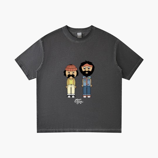 Discover cheech chong toon style full bodies with classic logo t Gradient T Shirts