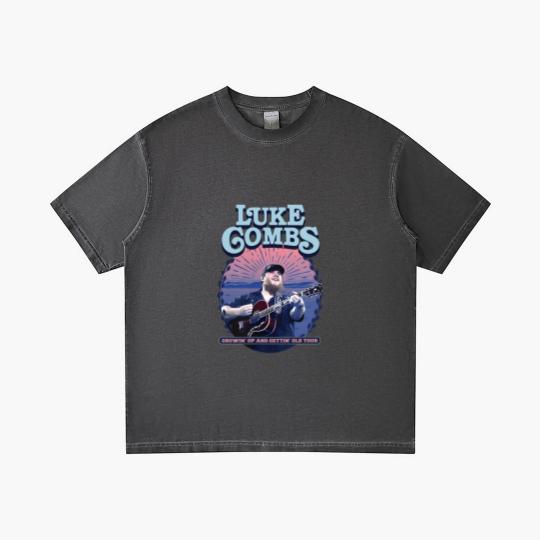 Discover Luke-Tour 2024 Gradient T Shirts