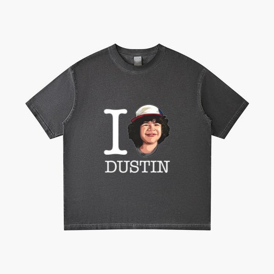 Discover Stranger Things I Love Dustin - Stranger Things Dustin - Gradient T Shirts