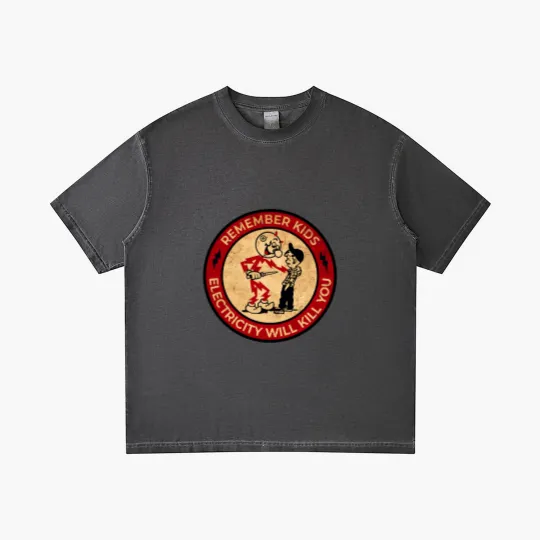 Discover Electricity Will Kill You Vintage Gradient T Shirts