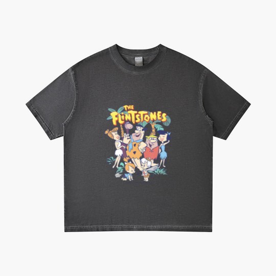 Discover the flintstones the rubbles happy families vintage shot Gradient T Shirts