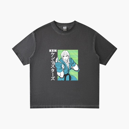 Discover Street Fighter Ken Gradient T Shirts