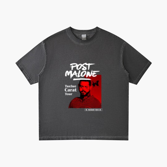 Discover Post Malone Vintage Graphic Gradient T Shirts, Post Malone Gradient T Shirts, Post Malone Merch, Post Malone Graphic Gradient T Shirts