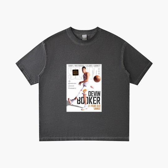 Discover Devin Booker SLAM Poster Gradient T Shirts, Devin Booker Magazine Gradient T Shirts