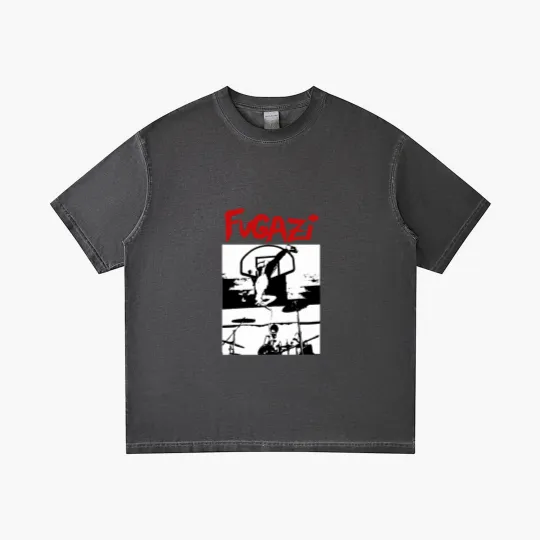 Discover Fugazi Hardcore - Ring Basket Show Gradient T Shirts