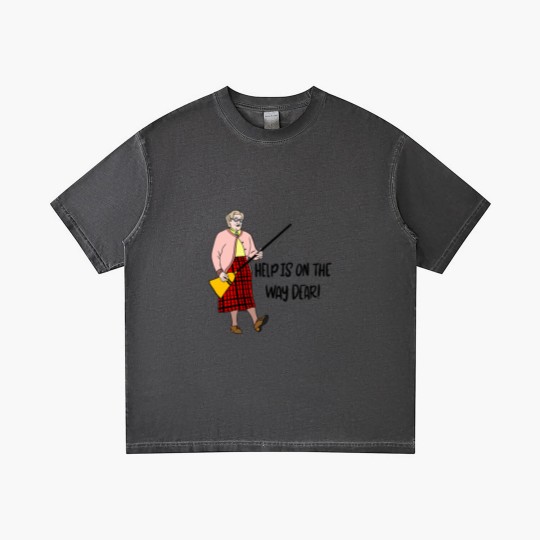 Discover Mrs Doubtfire “Help is on the way dear” Gradient T Shirts