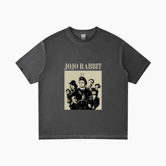 Discover Jojo Rabbit Movie Gradient T Shirts, Jojo Rabbit Gradient T Shirts, Jojo Rabbit Vintage Gradient T Shirts