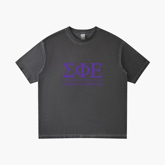 Discover Sigma Phi Epsilon | Badge Gradient T Shirts