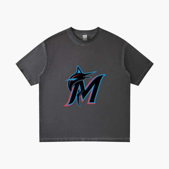 Discover The Miami Marlins Baseball Team Gradient T Shirts