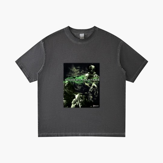Discover 2009 Call of Duty Modern Warfare 2 IW Promo Vintage Y2K Gradient T Shirts