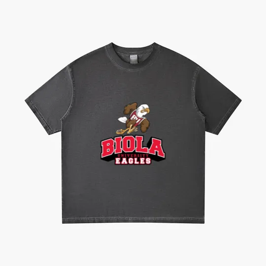 Discover Biola Univ Eagle College in American Gradient T Shirts