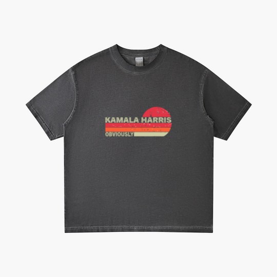 Discover Retro Kamala Obviously Harris Obviously Gradient T Shirts