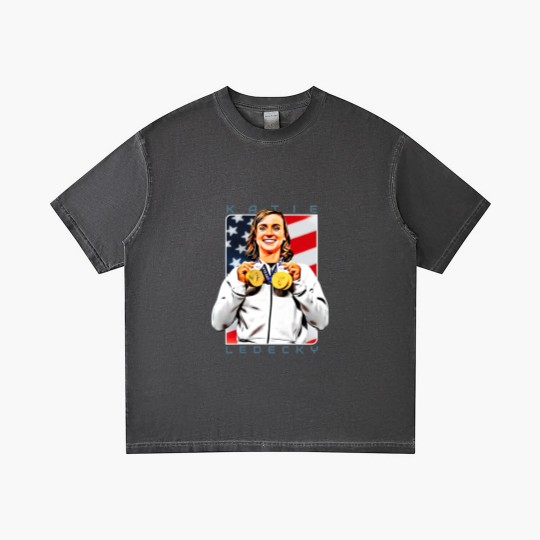 Discover Katie Ledecky The Hero - Athlete - Gradient T Shirts