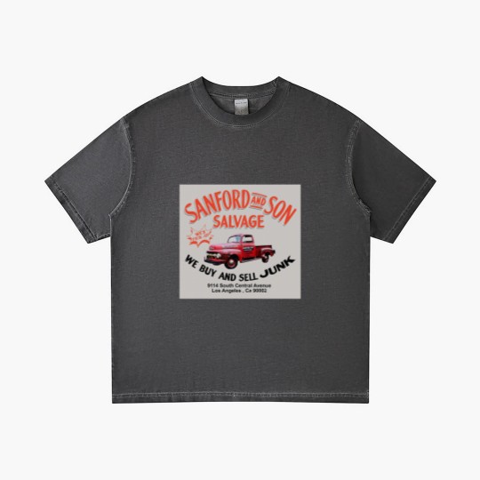 Discover Sanford and Son Salvage Worn Truck Gradient T Shirts