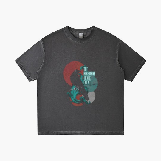 Discover The Airborne Toxic Event Logo Funny Comfortable Gradient T Shirts