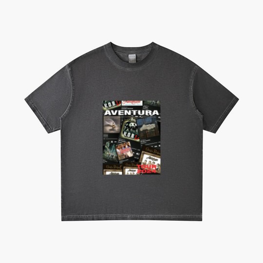 Discover 2024 Aventura Tour Cerrando Ciclos Concierto, Aventura Gradient T Shirts