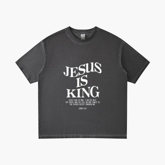 Discover Jesus Is King Jesus John 14:6 Costume Christian Gradient T Shirts