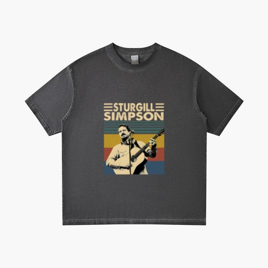 Discover Sturgill Simpson Retro Vintage Unisex Gradient T Shirts, Sturgill Simpson Music Gradient T Shirts