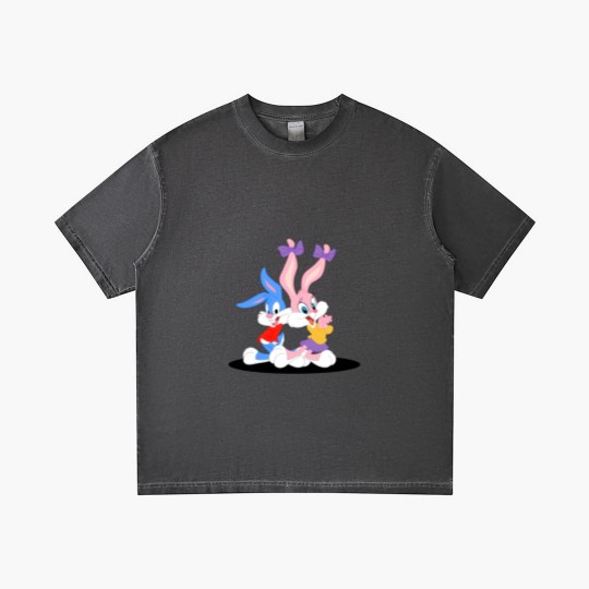 Discover Buster and Babs Bunny Gradient T Shirts