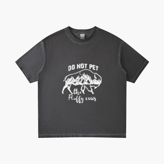 Discover Bison Gradient T Shirts, Bison Gradient T Shirts, Do Not Pet The Fluffy Cows, Bison Gradient T Shirts, Buffalo Gradient T Shirts