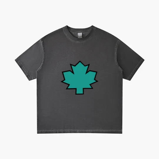 Discover Total Drama Island Owen Maple Leaf Emblem Classic Gradient T Shirts