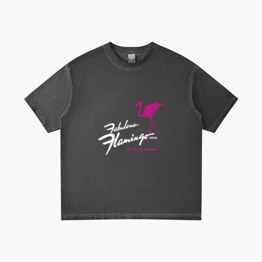 Discover flamingo hotel casino las vegas retro vintage t Gradient T Shirts