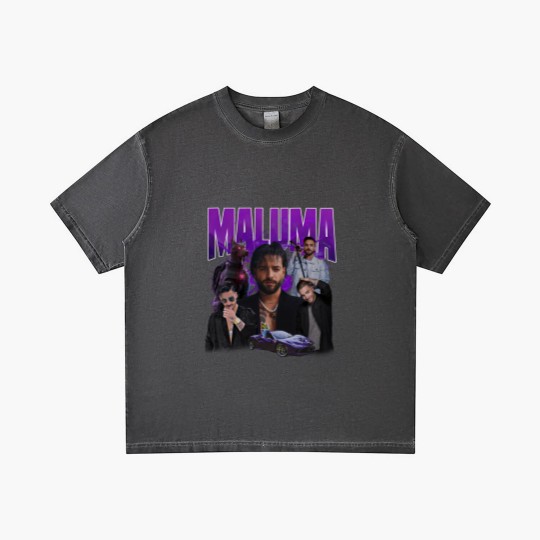 Discover Maluma Graphic Style Gradient T Shirts, Maluma Gradient T Shirts