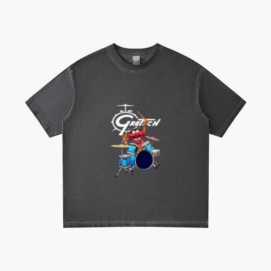 Discover The Muppet Show Animal Playing Gretsch Drums Gradient T Shirts