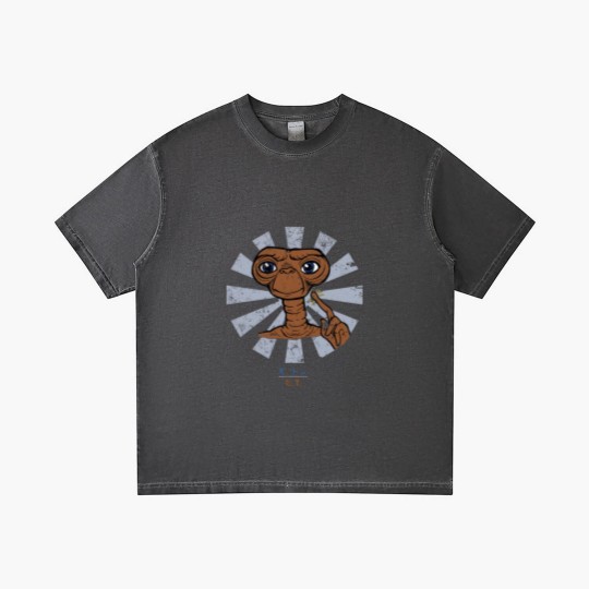 Discover ET Extra Terrestrial Retro Japanese - Et - Gradient T Shirts