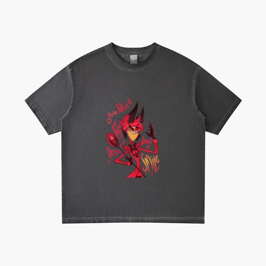 Discover alastor smile Gradient T Shirts, alastor Gradient T Shirts, alastor smile, charlie, vaggie, anime