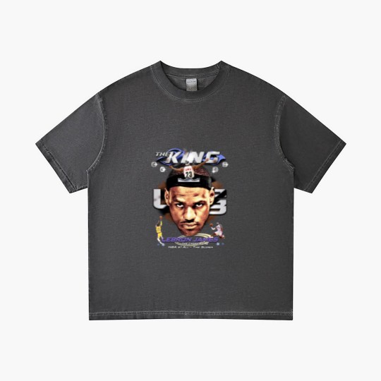 Discover Lebron James Gradient T Shirts, Basketball Gradient T Shirts, Classic 90s Graphic Gradient T Shirts