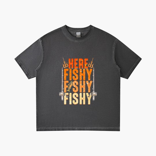 Discover Fishing Funny Fishing Gradient T Shirts