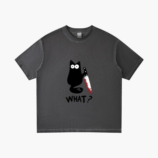 Discover Cat What Gradient T Shirts