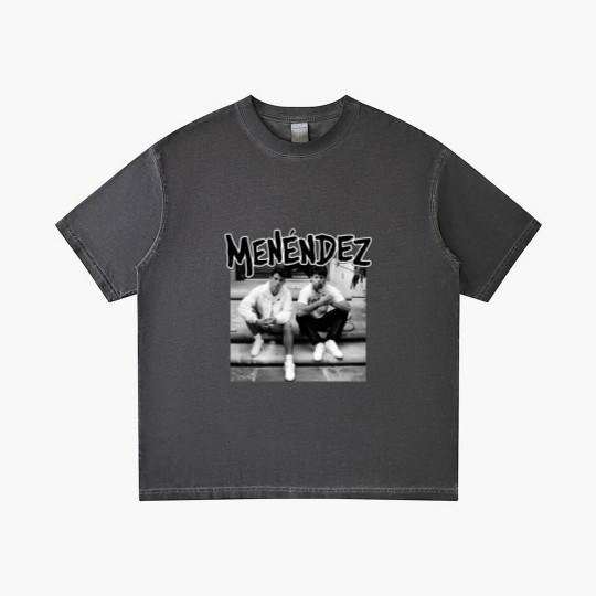 Discover MENENDEZ - out of step porch punk hardcore throwback true crime brothers Gradient T Shirts