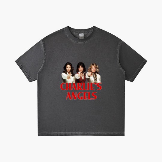 Discover Charlie&39.s Angels -roup - 70s Tv Show Gradient T Shirts