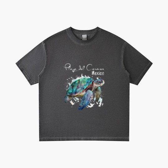 Discover playa del carmen mexico sea turtle playa souvenir t Gradient T Shirts