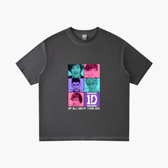 Discover Up All Night Tour 2012 Harry selfie One direction Gradient T Shirts Merch