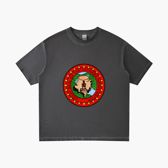Discover Great Seal of Catawba Indian Nation Gradient T Shirts