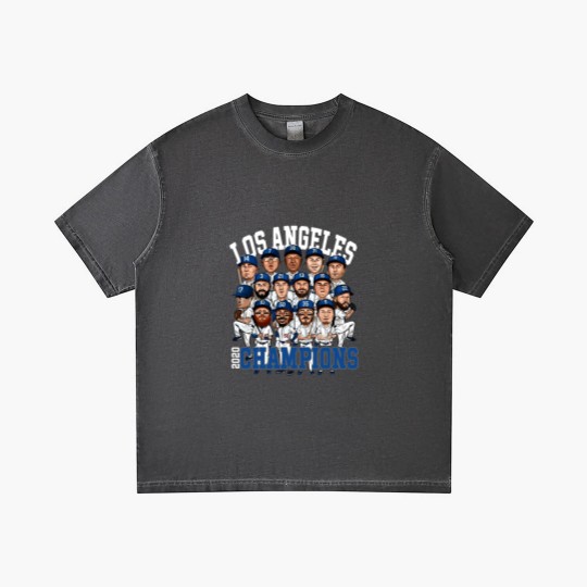 Discover Los Angeles Los Angeles champions 2020 forDodgers fans Gradient T Shirts